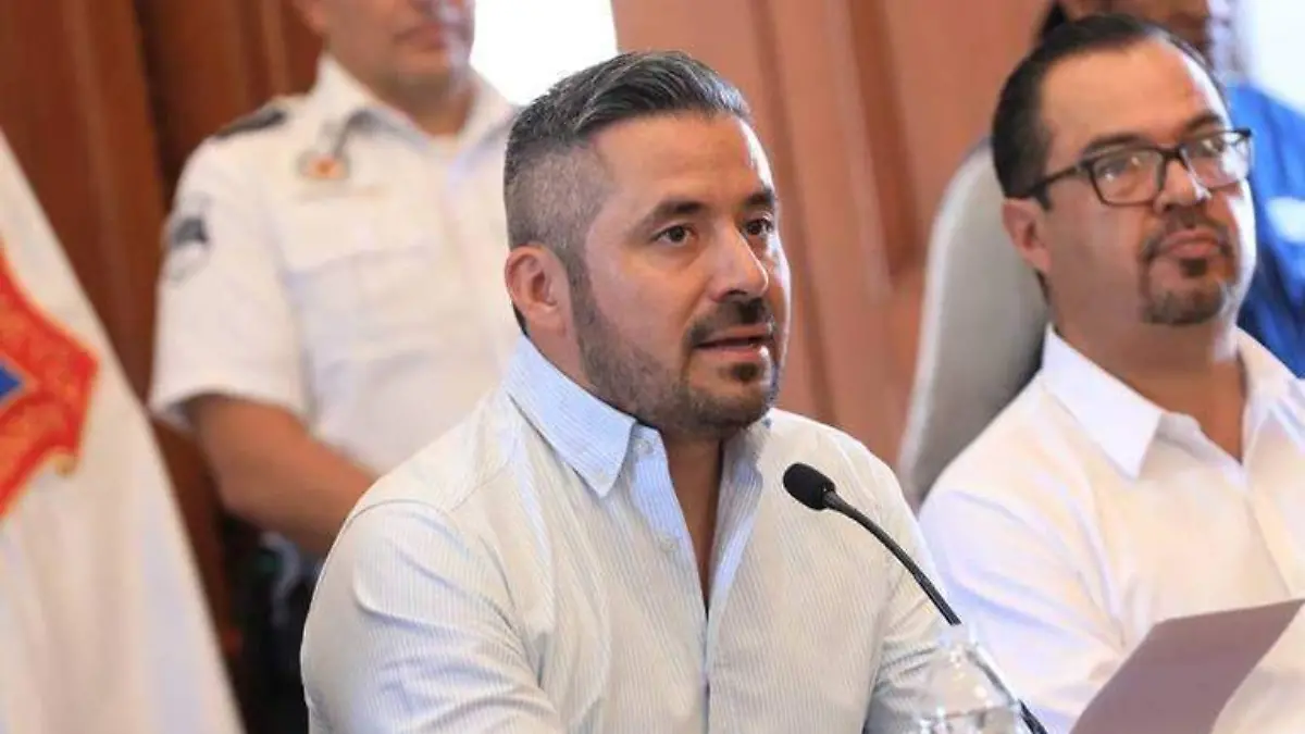 El alcalde de Puebla, Adán Domínguez Sánchez